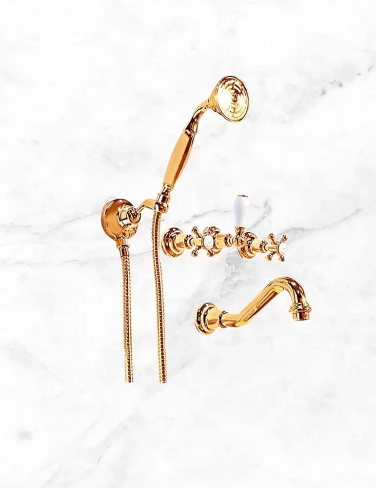 Mélangeur bain douche encastré mural Mayfair, de Gentry Home