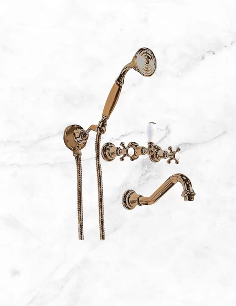 Mélangeur bain douche encastré mural Mayfair, de Gentry Home