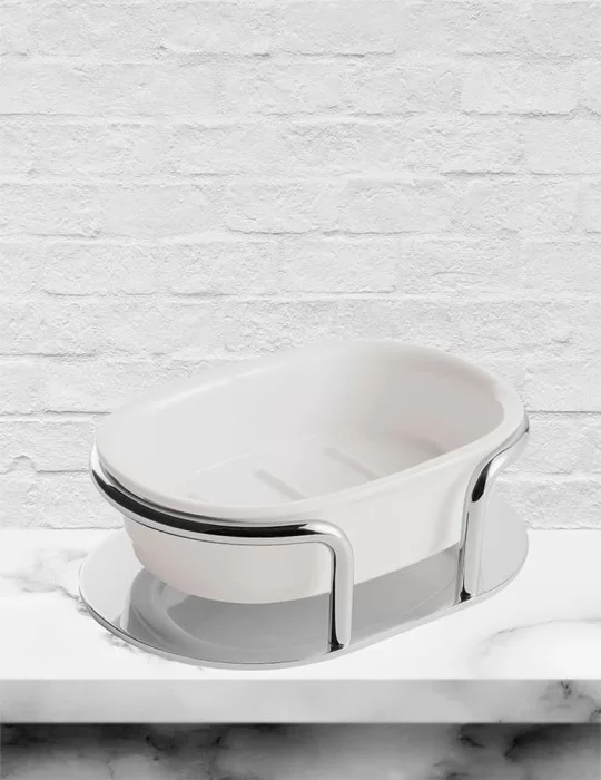 Porte-savon mural St. James, de Gentry Home.