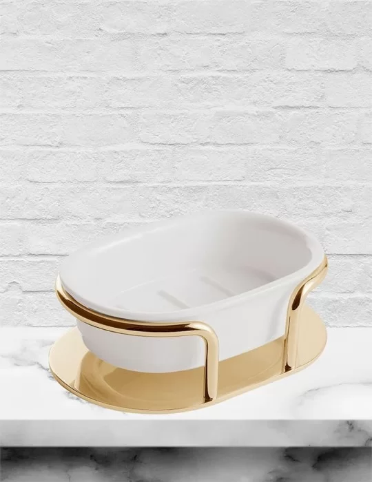 Porte-savon mural St. James, de Gentry Home.