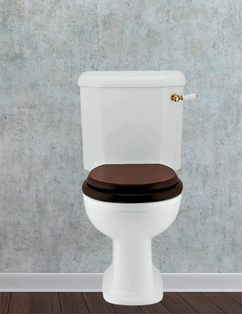 WC vintage monobloc Victorian, de Gentry Home