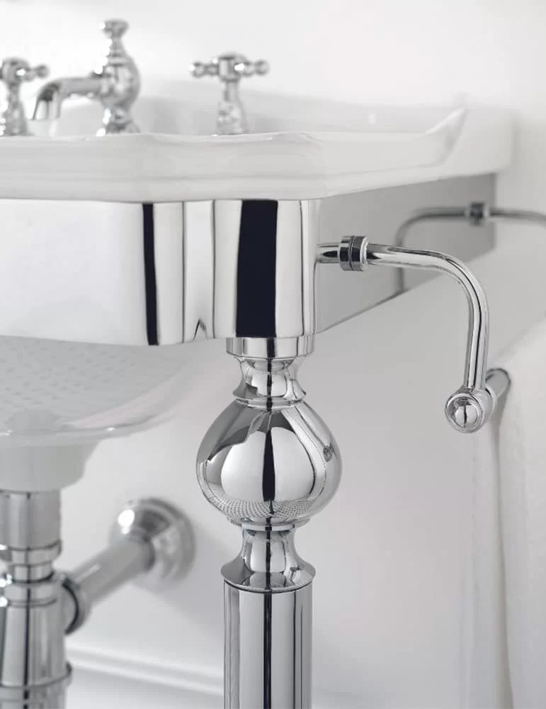 Lavabo console vintage en céramique New City, de Gentry Home