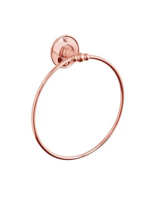 Anneau porte-serviettes Kent, de Gentry Home, en laiton massif.