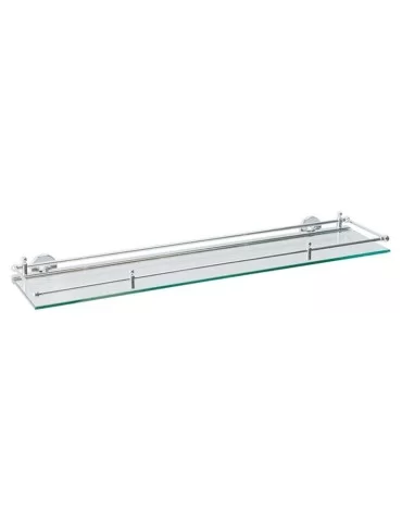 Tablette en verre Queen, de Gentry Home. 2