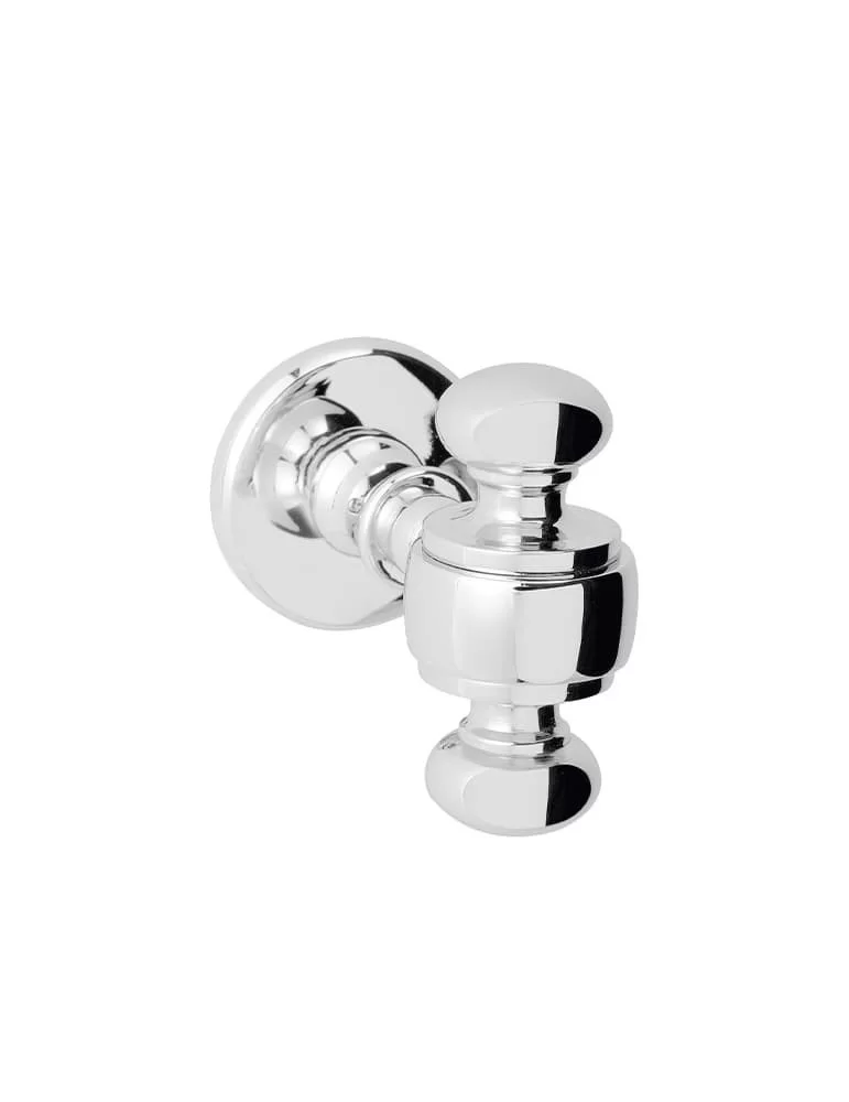 Patère en laiton massif Queen, de Gentry Home.