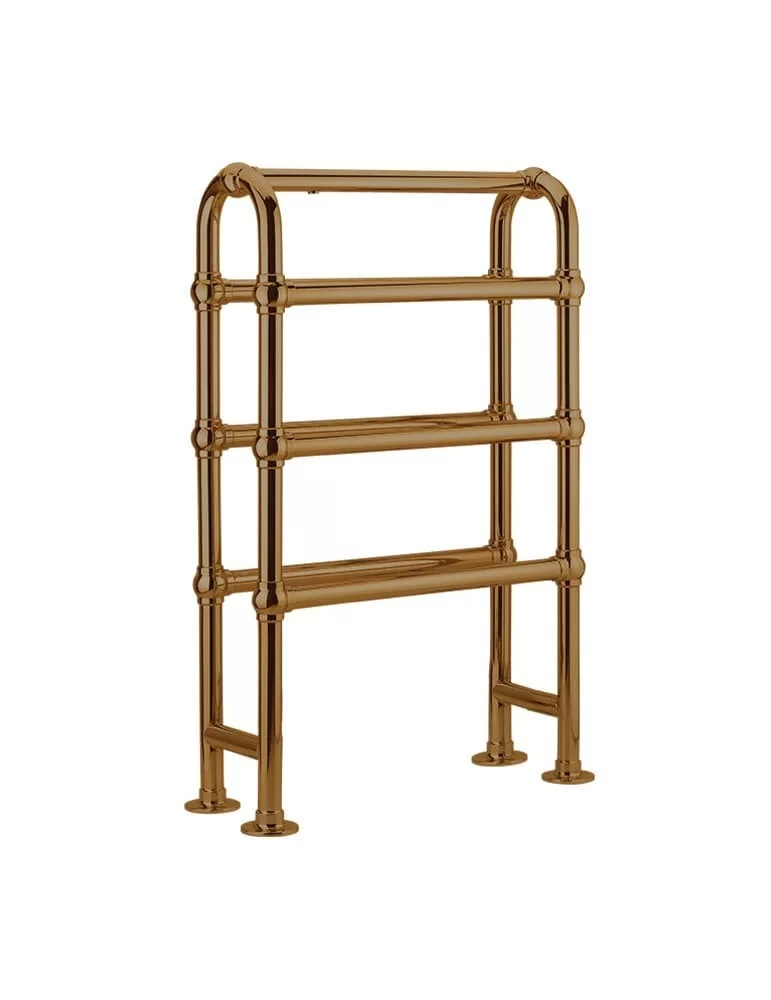 Radiateur Park Lane en laiton massif, de Gentry Home. Installation sol