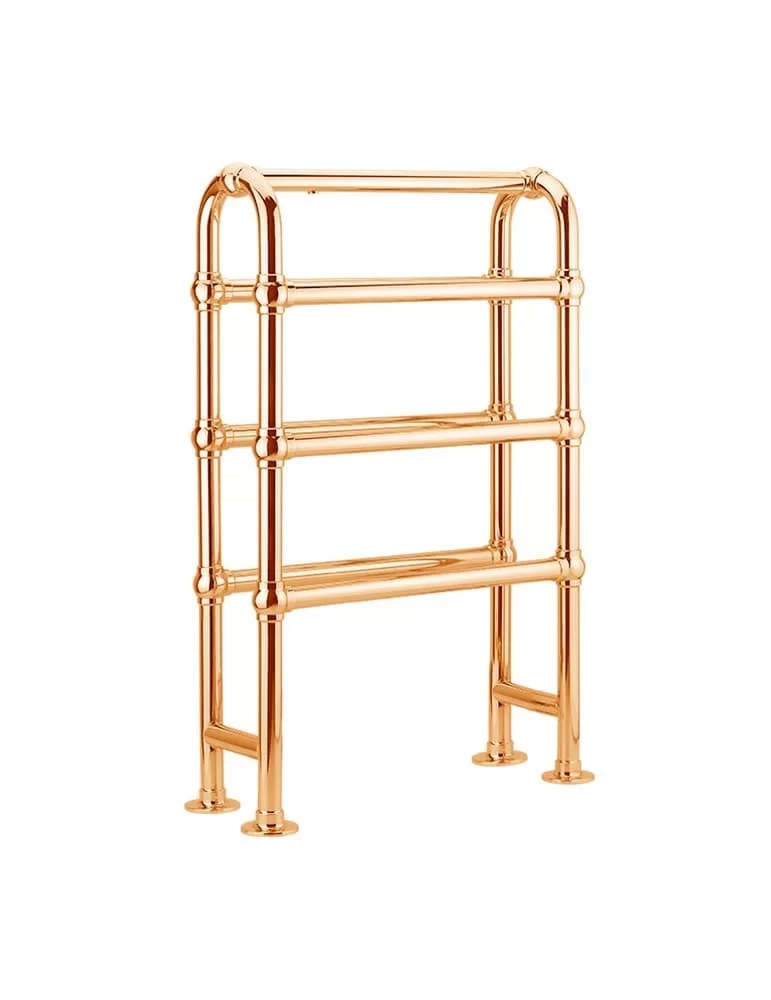 Radiateur Park Lane en laiton massif, de Gentry Home. Installation sol