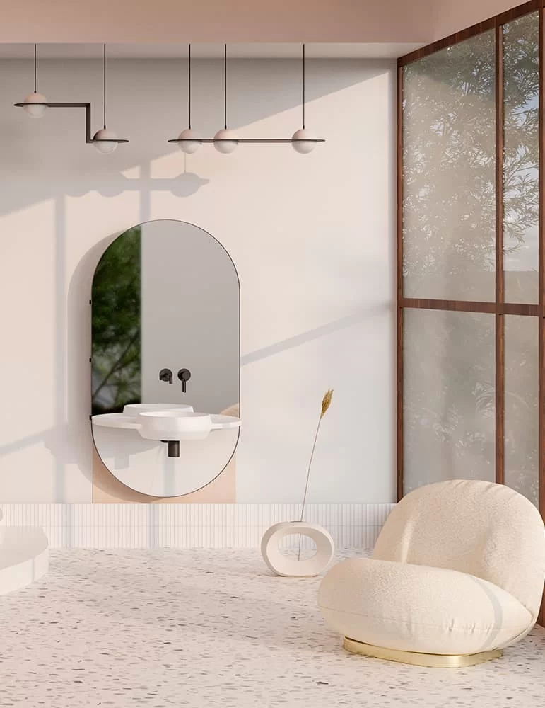 Meuble salle de bain minimaliste Arco, by Ex-t Design