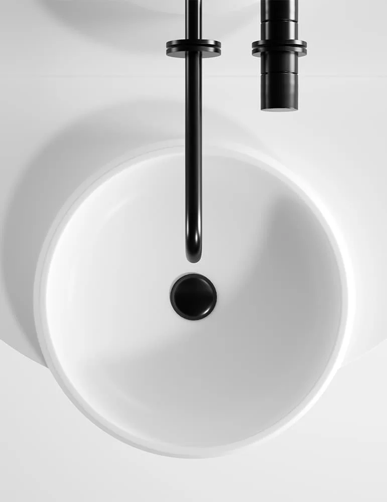 Meuble salle de bain minimaliste Arco, by Ex-t Design