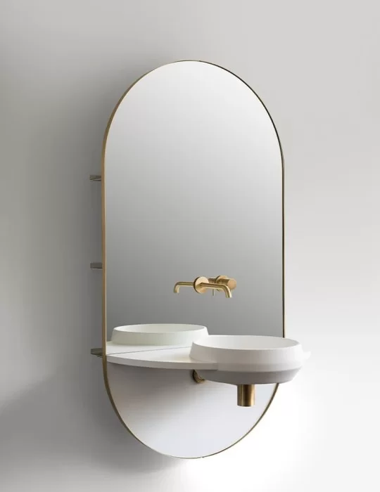 Meuble salle de bain minimaliste Arco, by Ex-t Design