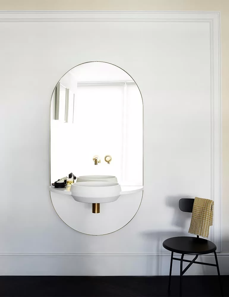 Meuble salle de bain minimaliste Arco, by Ex-t Design