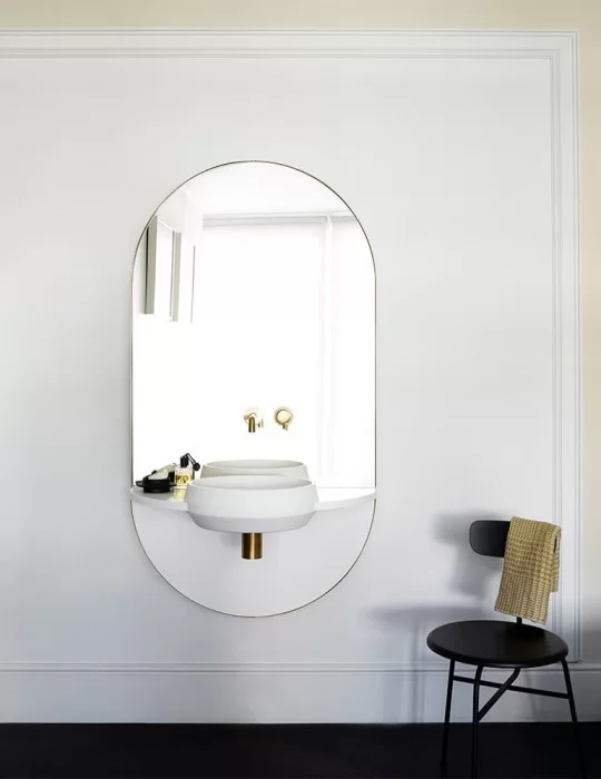 Meuble salle de bain minimaliste Arco, by Ex-t Design