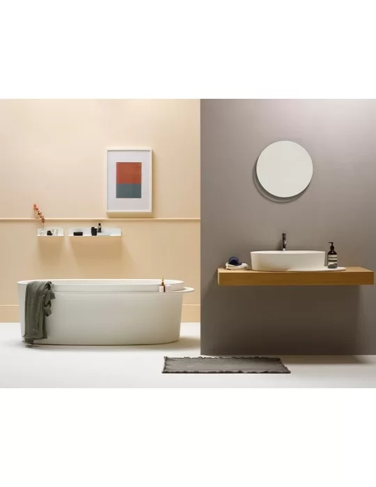 Miroir rond Plateau de Sebastian Herkner pour Ex-t Design