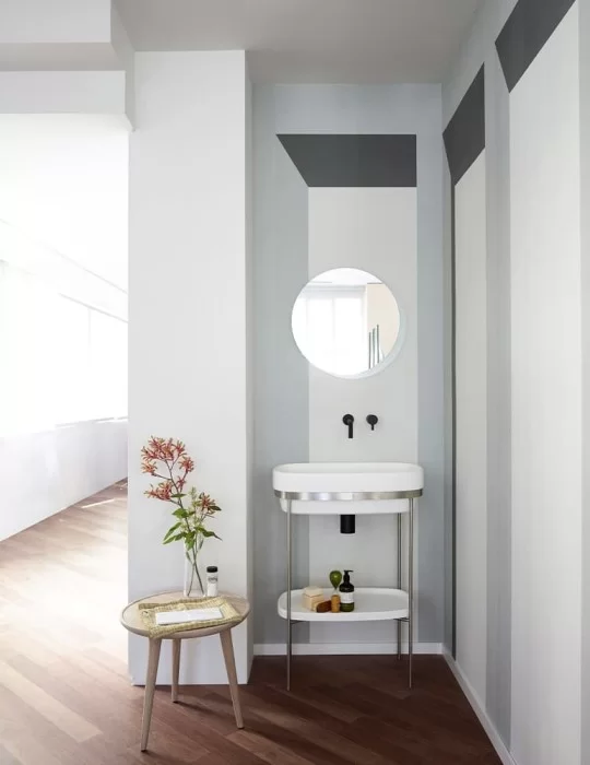 Miroir rond Plateau de Sebastian Herkner pour Ex-t Design