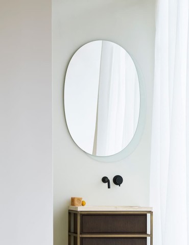 Miroir oval Plateau de Sebastian Herkner pour Ex-t Design