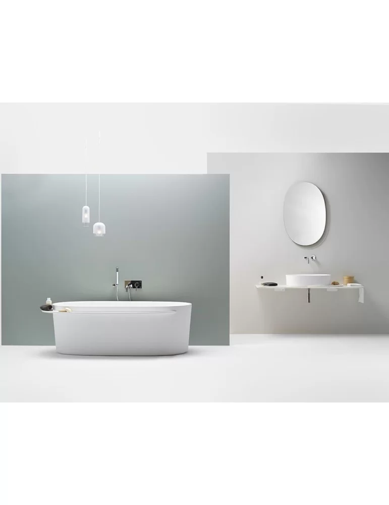 Miroir oval Plateau de Sebastian Herkner pour Ex-t Design