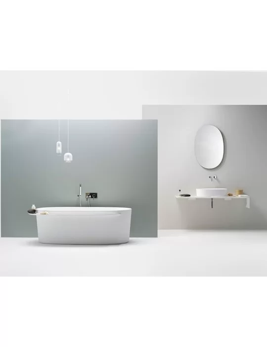 Miroir oval Plateau de Sebastian Herkner pour Ex-t Design