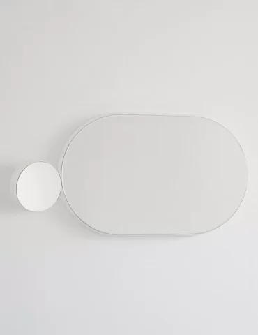 Miroir oval Gravity de Samuel Wilkinson pour Ex-t Design 2