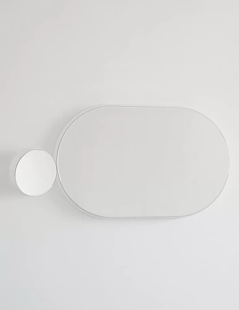 Miroir oval Gravity de Samuel Wilkinson pour Ex-t Design