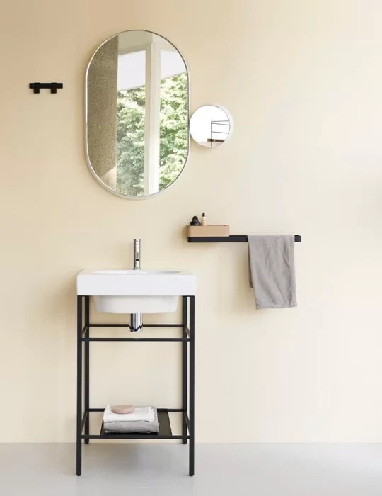 Miroir oval Gravity de Samuel Wilkinson pour Ex-t Design