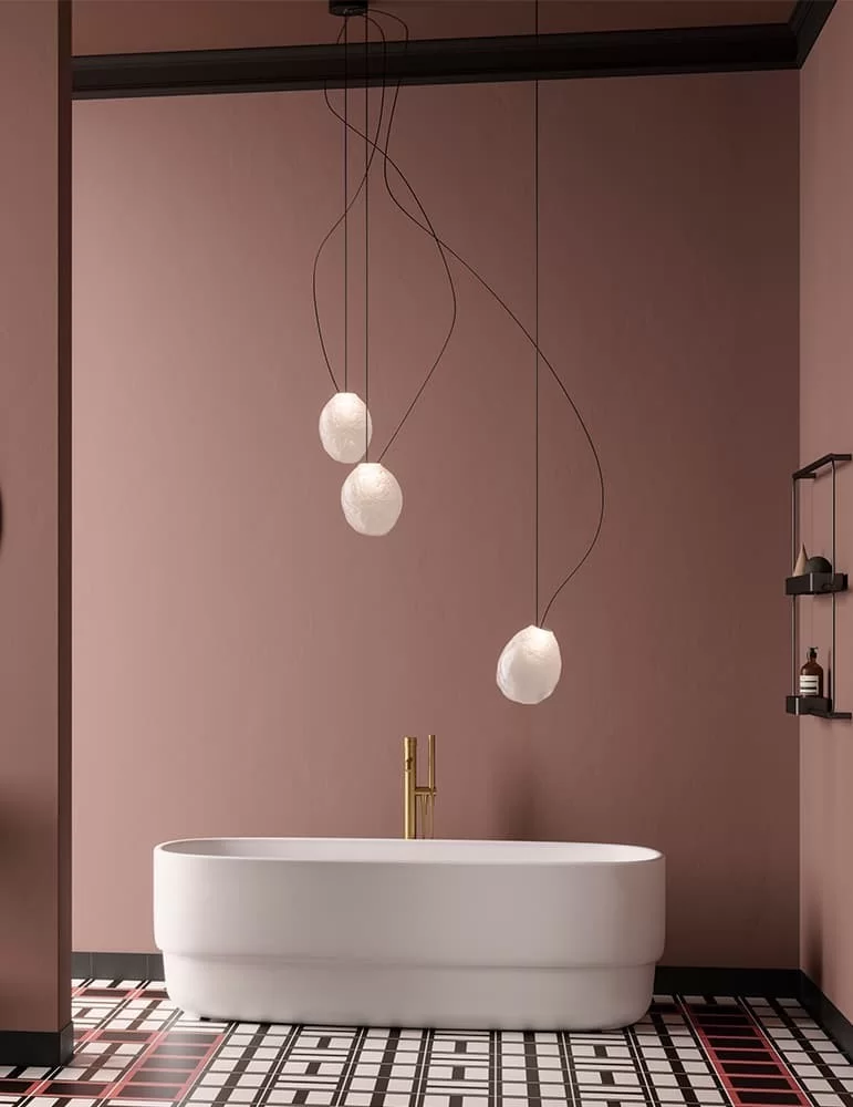 Baignoire îlot Ribbon de Sebastian Herkner, Ex.t Design Baignoire îlot Ribbon de Sebastian Herkner, Ex.t Design