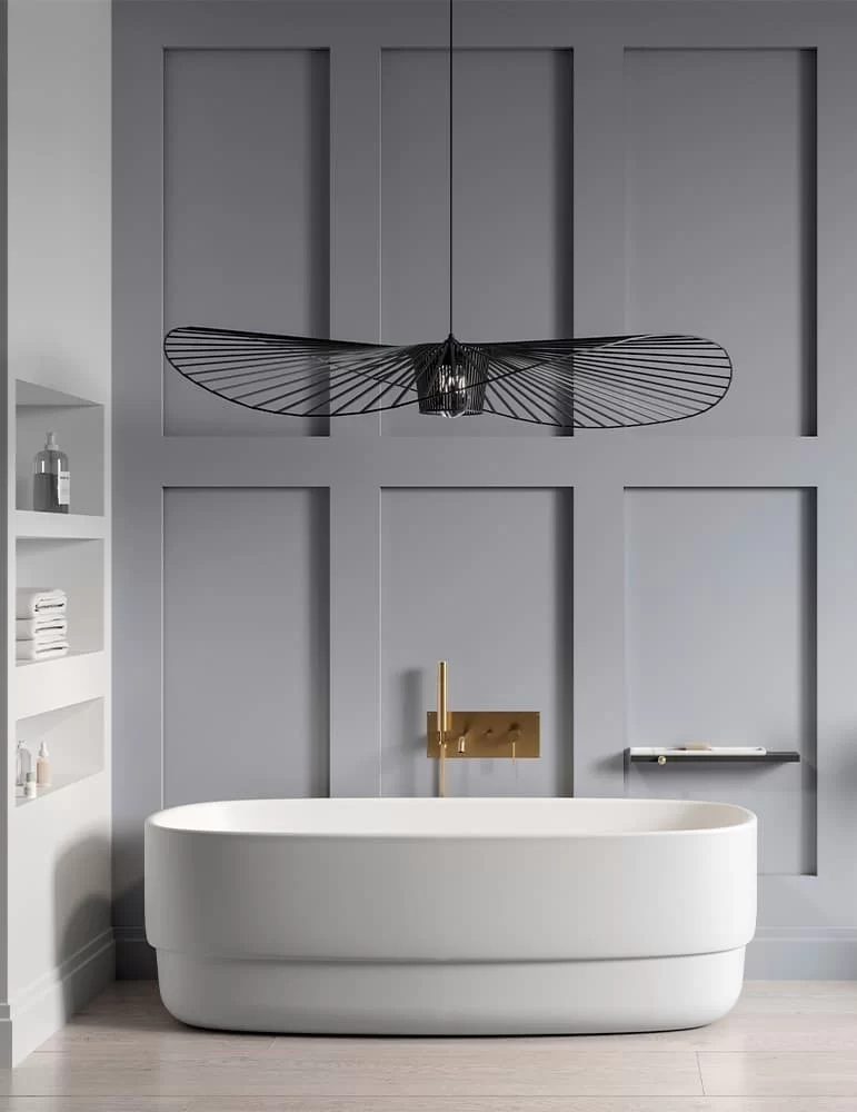 Baignoire îlot Ribbon de Sebastian Herkner, Ex.t Design