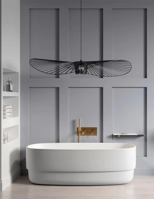 Baignoire îlot Ribbon de Sebastian Herkner, Ex.t Design