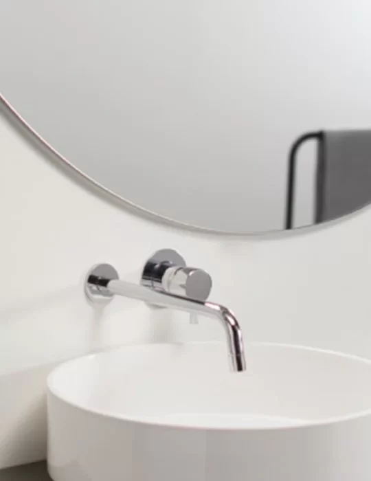 Mitigeur mural pour lavabo MLP Sleek, d'Ex.t Design
