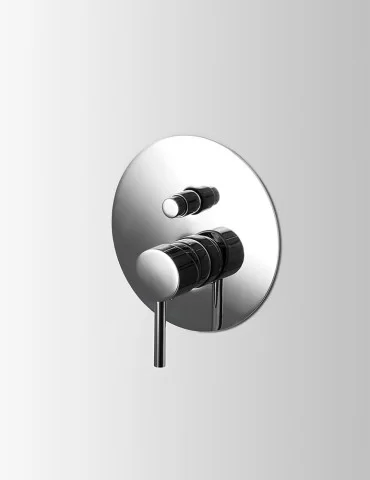 Mitigeur bain/douche thermostatique mural MVT Sleek, d'Ex.t Design 2