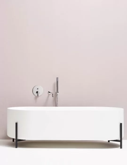 Mitigeur bain/douche thermostatique mural MVT Sleek, d'Ex.t Design