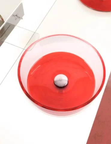 Vasque à poser Drop Katino, de Glass Design 2