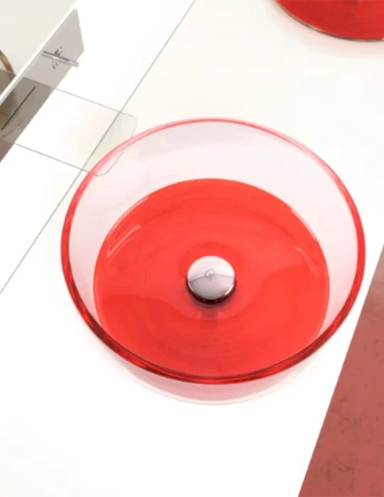 Vasque à poser Drop Katino, de Glass Design