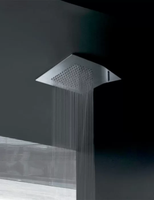 Tête de douche à encastrer avec ciel de pluie et cascade, Treemme Tête de douche à encastrer avec ciel de pluie et cascade, Treemme