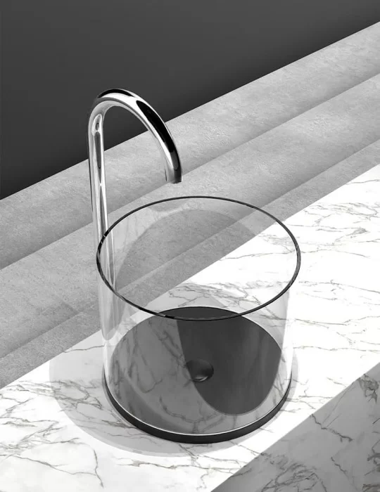 Vasque à poser Xtreme M, de Glass Design Vasque à poser Xtreme M, de Glass Design