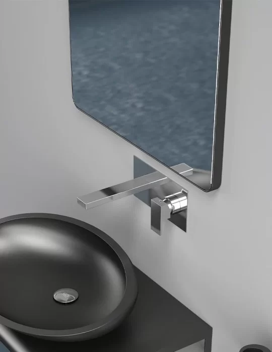 Miroir salle de bain haut de gamme Metal 58 by Glass Design