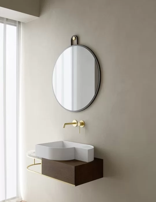 Meuble lavabo à suspendre Nouveau L83 cm., d'Ex.t Design Meuble lavabo à suspendre Nouveau L83 cm., d'Ex.t Design