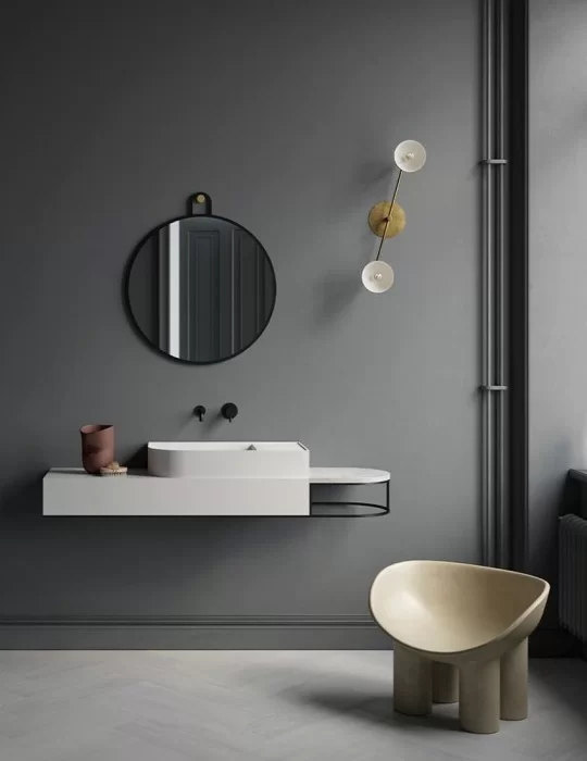 Meuble lavabo Nouveau L108 cm., d'Ex.t Design Meuble lavabo Nouveau L108 cm., d'Ex.t Design