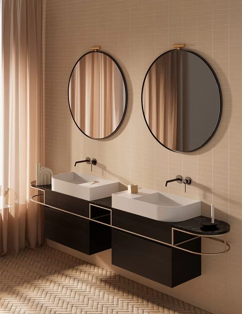 Meuble de salle de bain design Nouveau, d'Ex.t Design