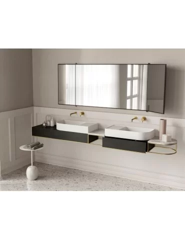 Meuble de salle de bain design Nouveau L253 cm., d'Ex.t Design 2