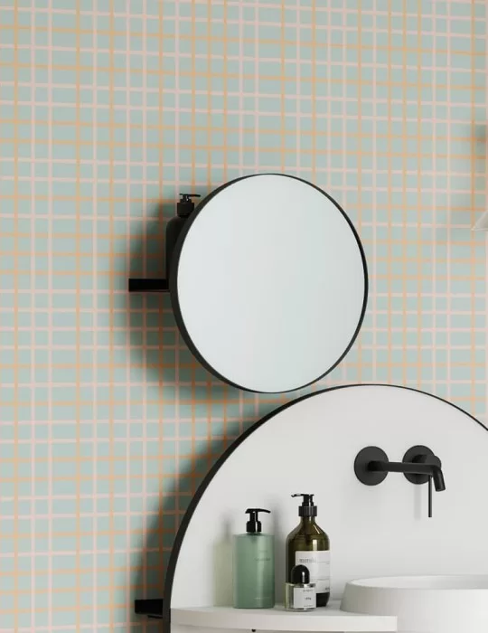 Miroir rond ARCO S. Design by Mut pour Ex.t