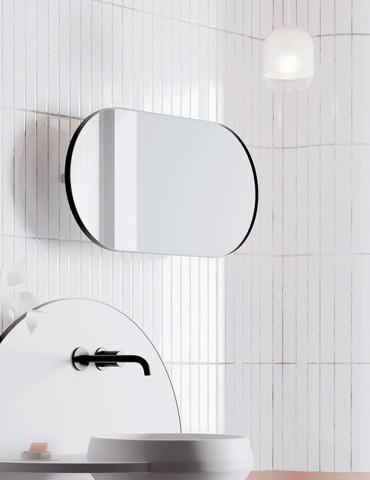 Miroir oval ARCO. Design by Mut pour Ex.t