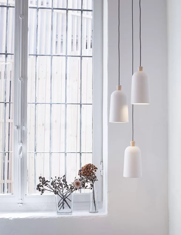 Suspension design pour salle de bain Fuse, d'Ex.t