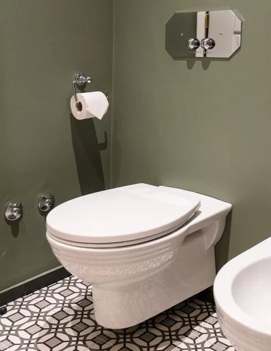 WC suspendu rétro Claremont, de Gentry Home
