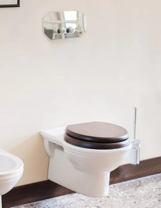 WC suspendu rétro Claremont, de Gentry Home WC suspendu rétro Claremont, de Gentry Home