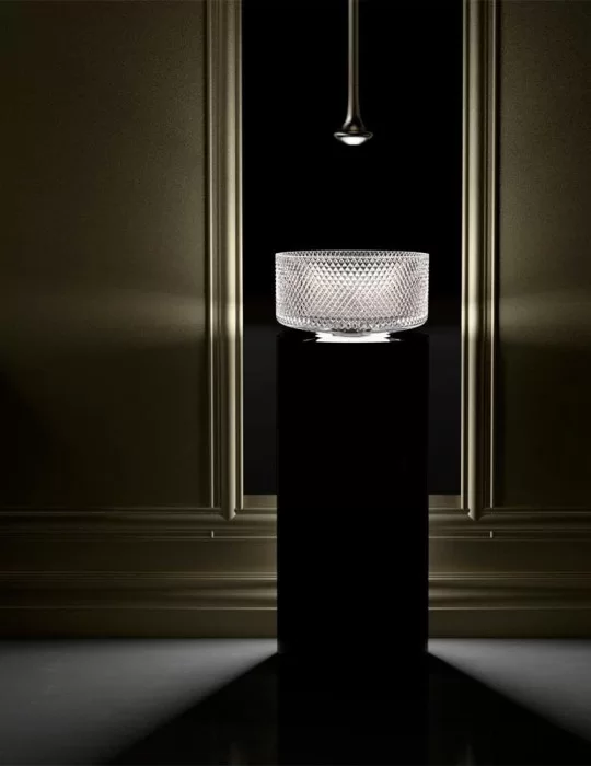 Meuble salle de bain haut de gamme Lumière, de Glass Design