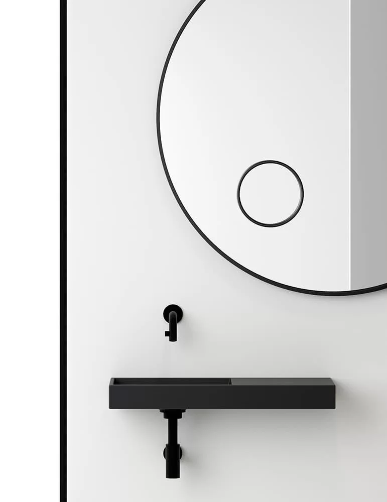 Robinet mural pour lave main Kaldur, Clou