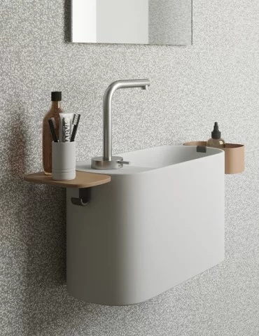 Tablette pour lave main design P'TIT de Rexa Design 2