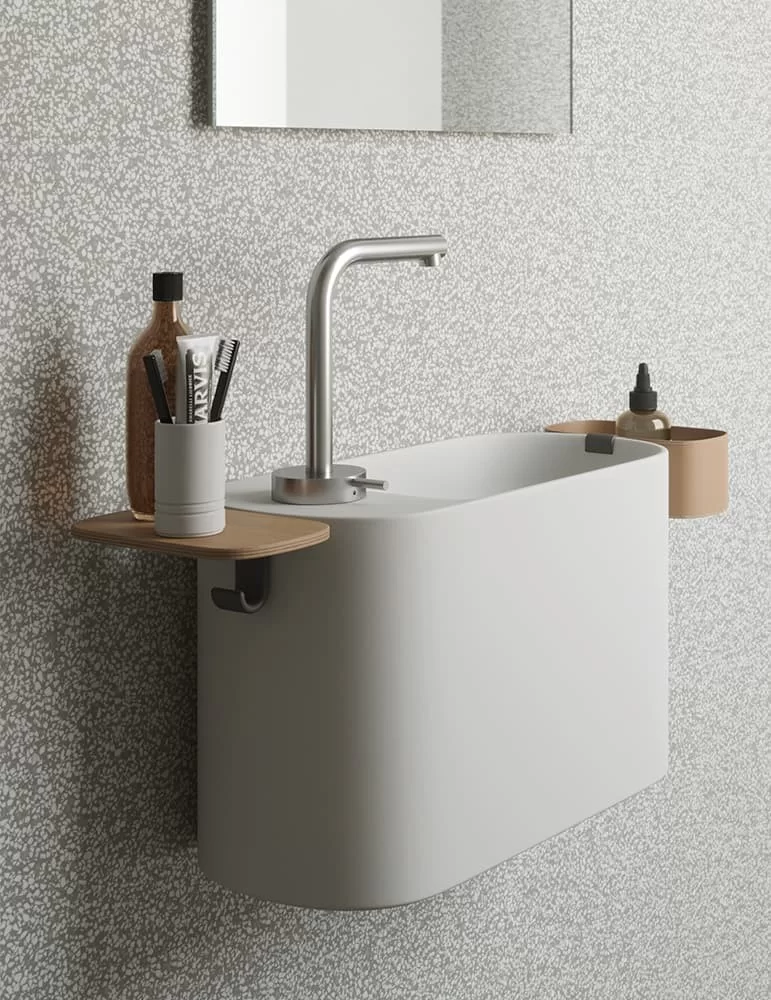 Tablette pour lave main design P'TIT de Rexa Design