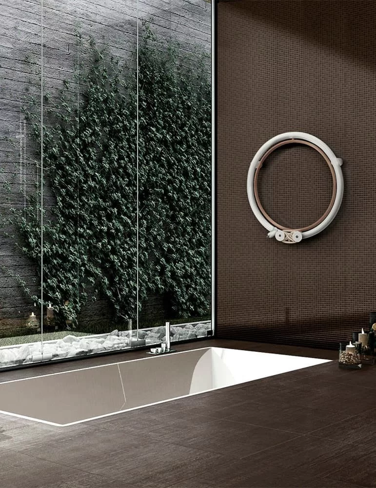 Radiateur électrique design mural Donut, de Scirocco