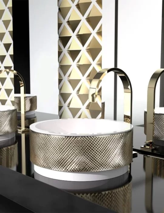 Vasque à poser Royal Absolute, de Glass Design